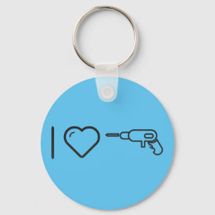 Porte-clés J'aime mécanique