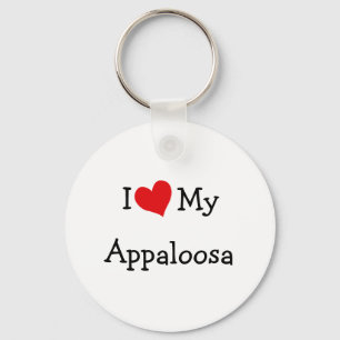 Porte-clés J'Aime Mon Appaloosa
