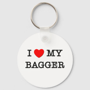 Porte-clés J'Aime Mon BAGGER