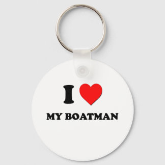 Porte-clés J'aime mon bateau