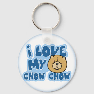 Porte-clés J'Aime Mon Chow Porte - clé