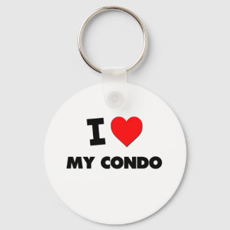 Porte-clés J'aime mon condo