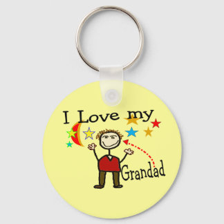 Porte-clés J'Aime Mon Grand Père