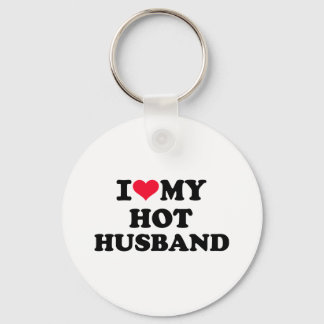 Porte-clés J'aime mon mari chaud