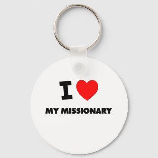 Porte-clés J'Aime Mon Missionnaire