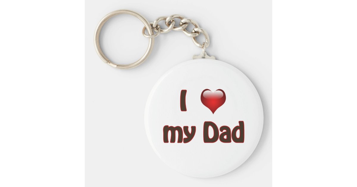 "J' aime mon papa" porte-clé DEL torche KT00000179