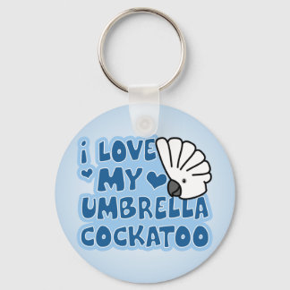Porte-clés J'Aime Mon Parapluie Porte - clé Cockatoo