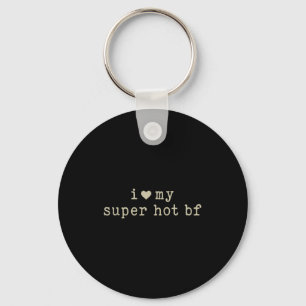 Porte-clés J'aime mon petit ami super sexy drôle petite amie
