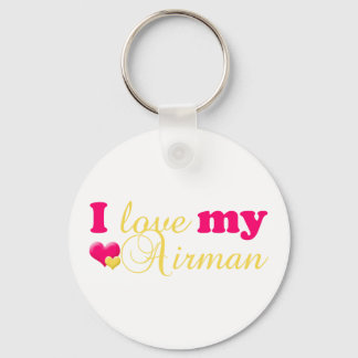 Porte-clés J'aime mon porte - clé Airman