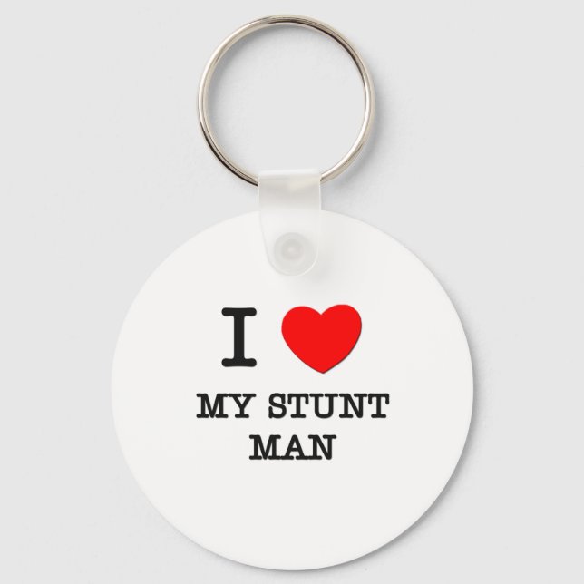 Porte-clés J'Aime Mon Stunt Man (Recto)