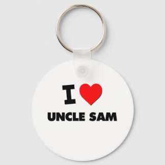 Porte-clés J'aime Oncle Sam