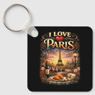 Porte-clés J'aime Paris