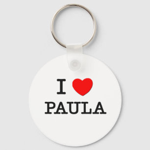 Porte-clés J'aime Paula
