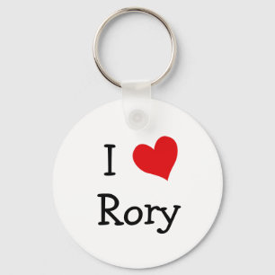 Porte-clés J'aime Rory