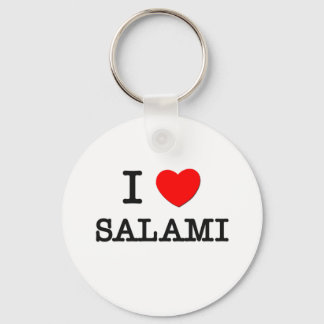 Porte-clés J'aime Salami