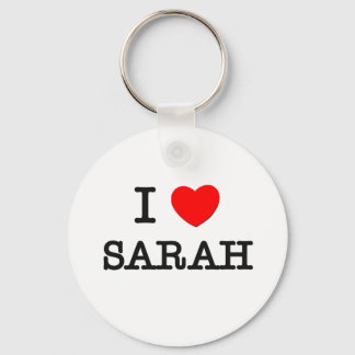 Porte-clés J'aime Sarah