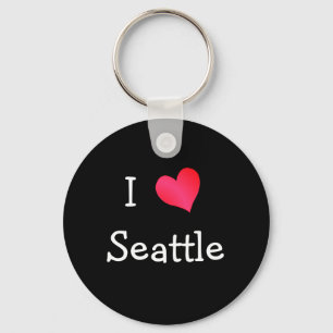Porte-clés J'aime Seattle