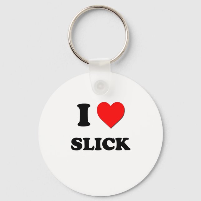Porte-clés J'aime Slick (Recto)