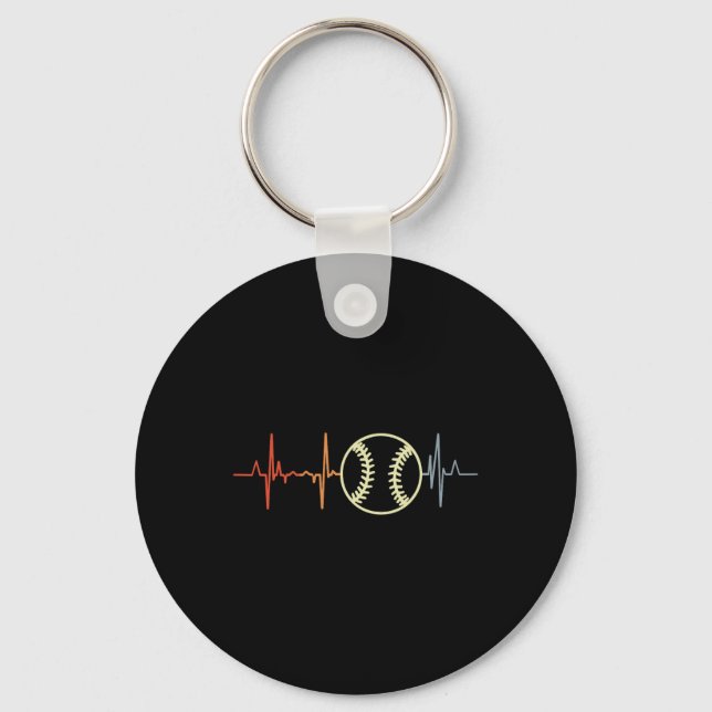 Porte-clés J'aime Softll Rétro Softller Ecg  (Recto)