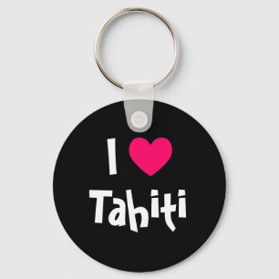 Porte-clés J'aime Tahiti