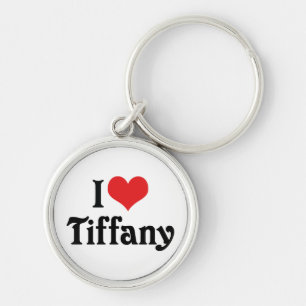 Porte-clés J'aime Tiffany