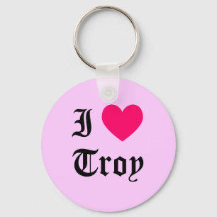 Porte-clés J'aime Troy