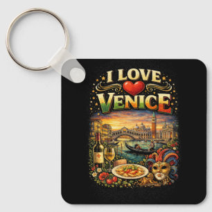Porte-clés J'aime Venise