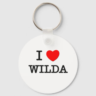 Porte-clés J'aime Wilda