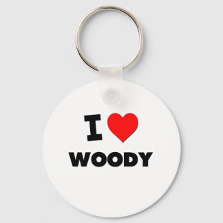 Porte-clés J'aime Woody