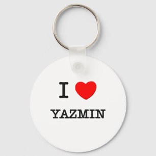 Porte-clés J'aime Yazmin