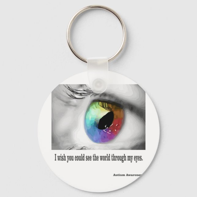 Porte-clés J'aimerais que vous voyiez (Recto)