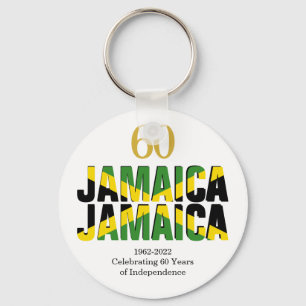 Porte-clés JAMAICA 60e anniversaire de l'indépendance
