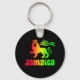 Porte-clés Jamaica Rasta Lion