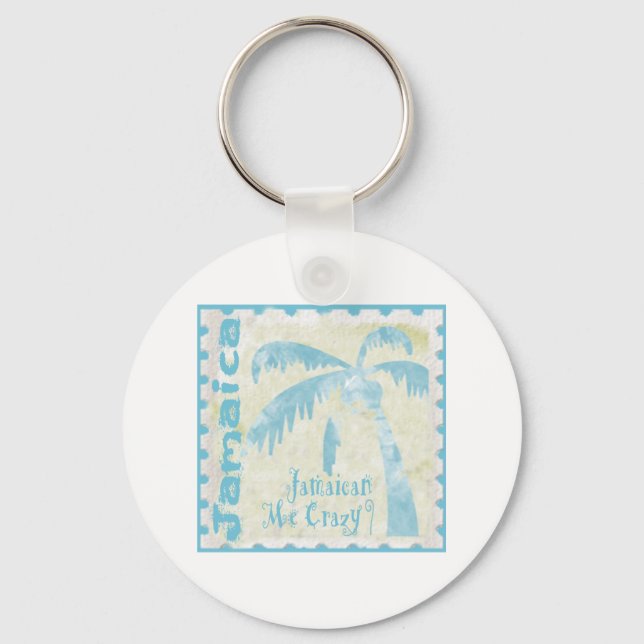 Porte-clés Jamaïcain, fou (Recto)