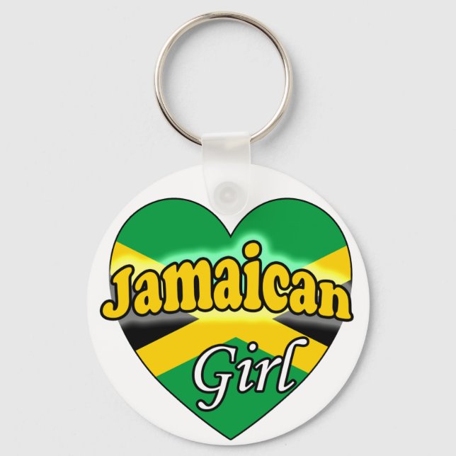 Porte-clés Jamaican Girl (Recto)