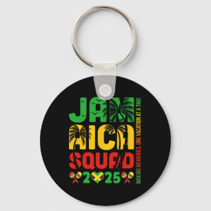 Porte-clés Jamaïque 2025 Vacation Trip Matching Family Squad 