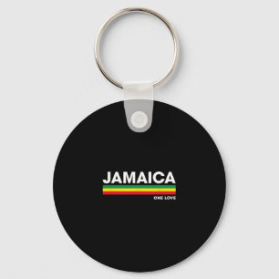 Porte-clés Jamaïque Rétro Reggae Couleur Rs Vacances Jamaïcai