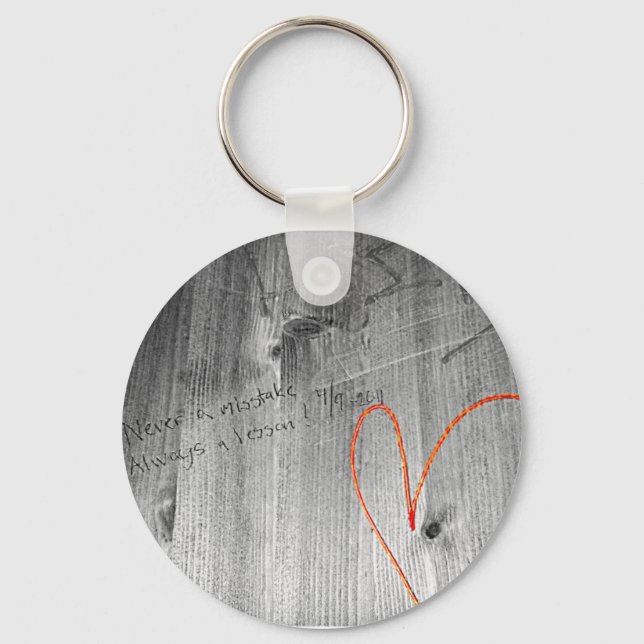 Porte-clés Jamais une erreur (Recto)