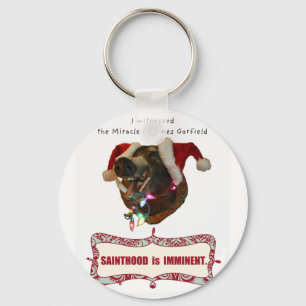 Porte-clés James Garfield : Saint patron des miracles acciden