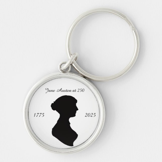 Porte-clés Jane Austen à 250 ans (Devant)