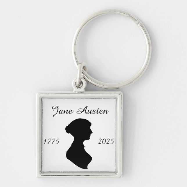 Porte-clés Jane Austen à 250 ans (Devant)
