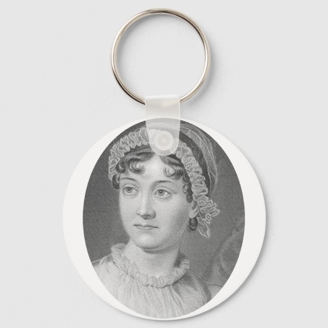 Porte-clés Jane Austen Simply Jane Portrait (Recto)