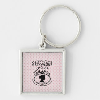 Porte-clés Jane Austen Society of Obstinate Headstrong Girls