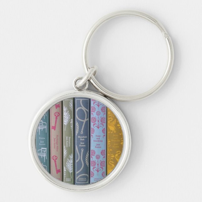 Porte-clés Jane Austen's Novels on a  Keychain (Devant)