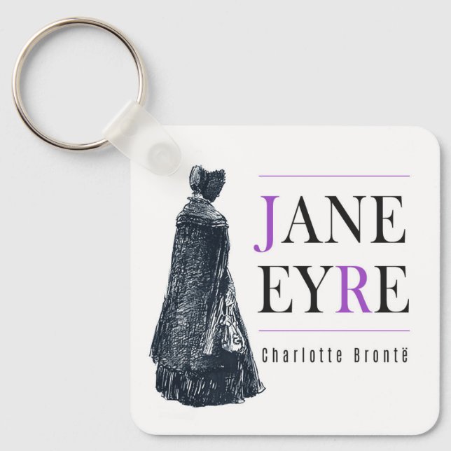 Porte-clés Jane Eyre à Cape et Bonnet (Recto)
