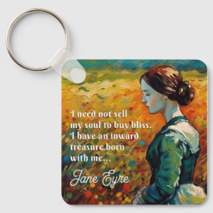 Porte-clés Jane Eyre Cite Monet Style Peinture