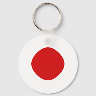 Porte-clés Japon Porte - clé du drapeau Fisheye
