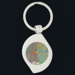 Porte-clés Jardin agricole de Gustav Klimt avec tournesols<br><div class="desc">Jardin agricole de Gustav Klimt avec porte - clé de tournesols.</div>