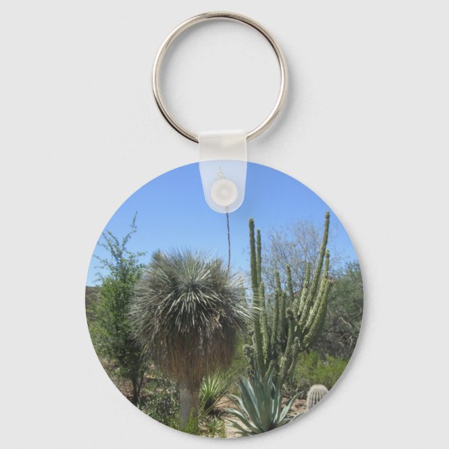 Porte-clés Jardin de Cactus (Recto)