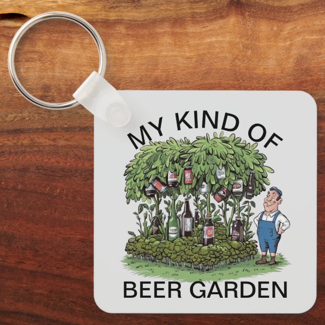 Porte-clés Jardin de la bière (Recto)